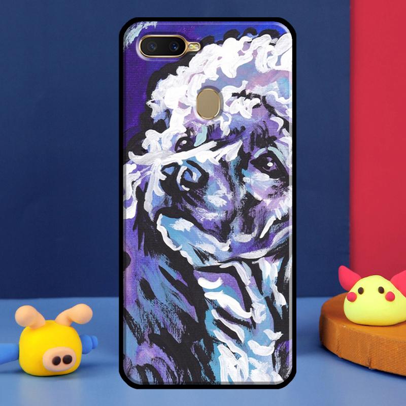 Чехол Мультяшная Собака Пудель Для Oppo A91 A5 A9 A16 A76 A96 A58 A78 A98 A52 A72 A74 A94 A54 S A57 A77 A15 A17