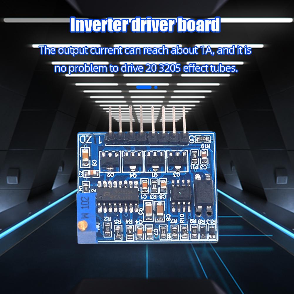 SG3525 LM358 Inverter Drive Plate Frequency Adjustable Mixer Preamp Drive Module 12V-24V 1A High-Frequency High Current