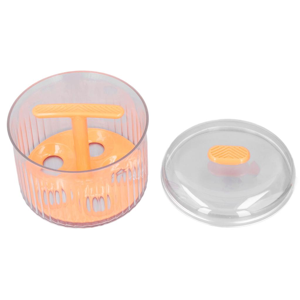 Extruded Meatball Maker with Lid 5 Hole Manual Press Transparent Meatball Maker for Home Kitchen