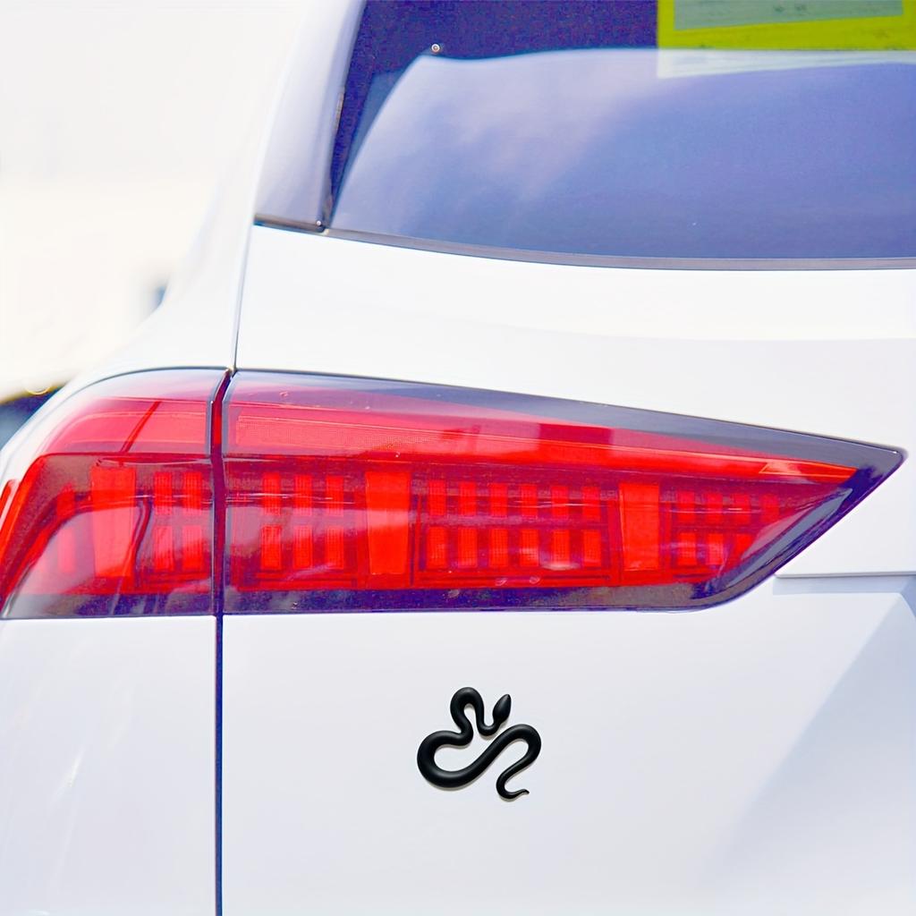 3D Metal Snake Emblem Sticker for Car Trunk, Tailgate, Side Body Decoration - Durable Automotive Exterior Accessory, Trunk Sticker,