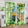 St Patrick's Day Decor Curtain St Patrick Leprechaun Gnome Green Hat St. Patrick's Day Shaamrock for Home Kitchen Livingroom