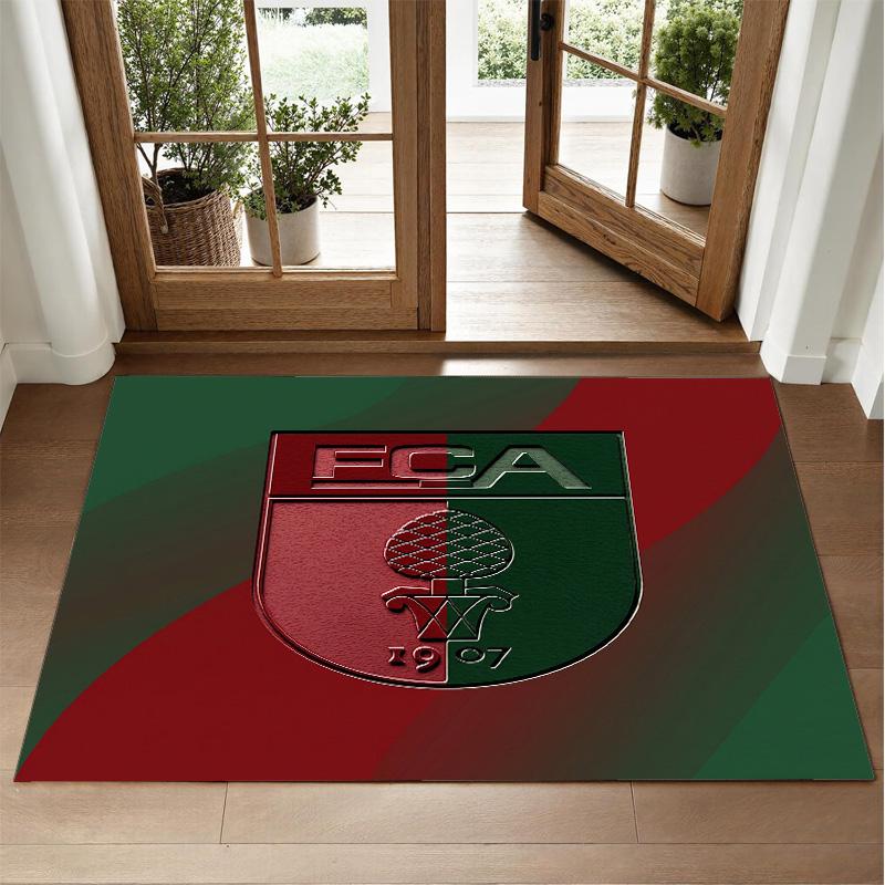 Коврик FC Augsburg FC Design из Кристального Велюра Мягкий Декоративный Коврик для Спальни Входа
