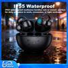 UYUXIO Wireless Headphone with BT 5.4 Clip on Open Ear Earbuds 72H Play Time Long-Battery Life Over Ear Buds for Sport