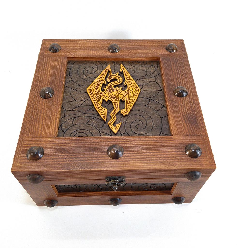 Ящик с крышкой World of Warcraft Орда 24,5x24,5x14 cm Дерево Лак