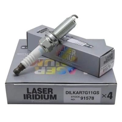 4/6 шт. Двойная иридиевая свеча зажигания 91578 DILKAR7G11GS для Honda Accord CR-V Civic K24W K24W9 Acura ILX TLX 2.0L 2.4L 12290-5A2-A01