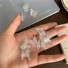 10pcs Small Butterfly Hair Clips Transparent Butterfly Summer Colorful Headwear Girl's Hair Accessories