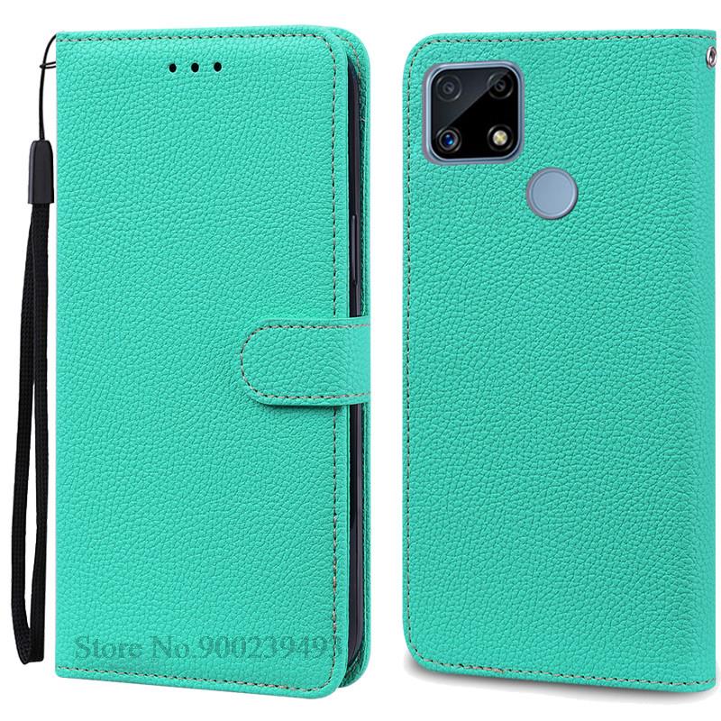 Чехол RealmeC25 C25 s C25 Y, силиконовый кожаный чехол-кошелек для OPPO Realme C25, чехол C25S Fundas для Realme C25Y, чехол Fundas