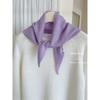 A Versatile and Warm Neckerchief Headscarf Shawl and Scarf for Women In Autumn and Winter