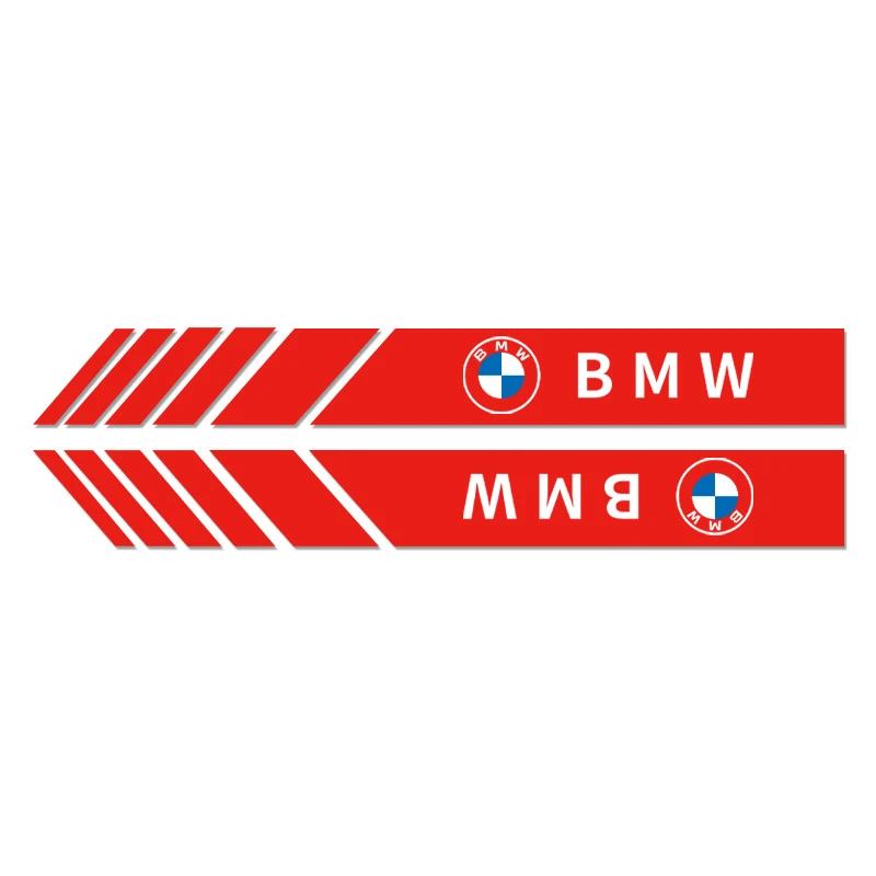 Car Sticker 2 PCS Truck Vinyl Stripe Sport Rearview Side Mirror Decal For BMW M E46 E90 E60 F30 F10 E39 E36 F20 G30 G20 E87 CE6