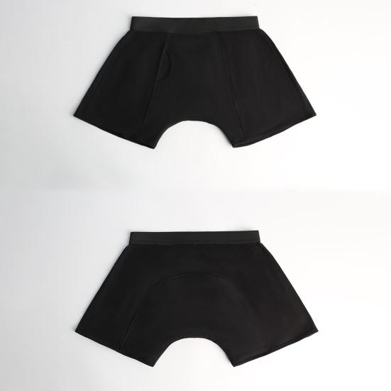 Мужское нижнее белье Непромокаемые трусы-боксеры для пожилых лежачих пациентов, впитывающие прокладки, нижнее белье, моющиеся, многоразовые трусы