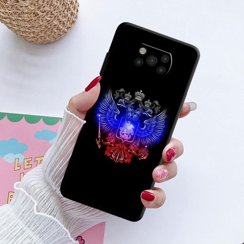 Чехол с гербом России и флагом России для Samsung Galaxy M12 M13 M52 M23 M32 5g M51 M30s M31 M33 M22 M31s M01, силиконовый чехол из ТПУ