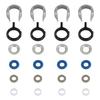 4PCS Fuel Injectors O-ring Seals Repair Kits for VW Jetta GTI