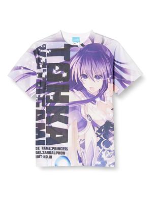 Cospa Date A Live Оригинальная версия Tohka Yatogami Полная графика БЕЛАЯ футболка размера S