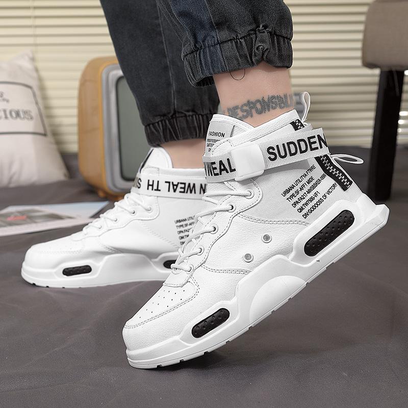 Men's Outdoor Casual Boots High-top Sneakers Fashion Sports Basketball Shoes