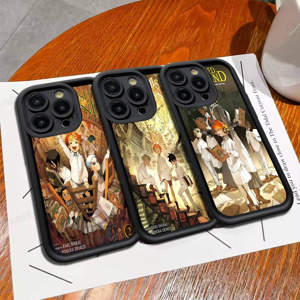 Чехол для телефона The Promised Neverland для iPhone 17 16 15 14 13 12 11 Pro Max Силиконовая задняя крышка