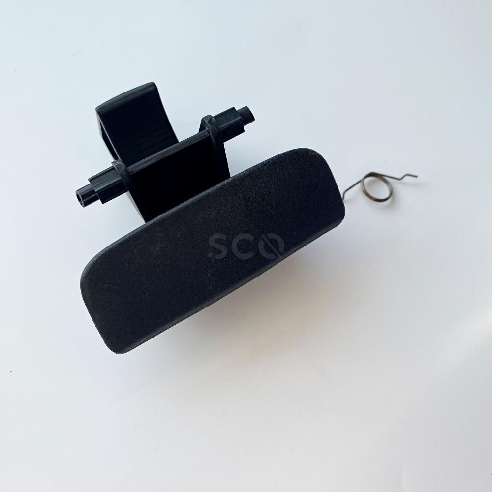 For Megane MK3 for Fluence Glove Box Lid Handle Glove Box Button Black Beige Spring Included Glovebox Latch 682521285R