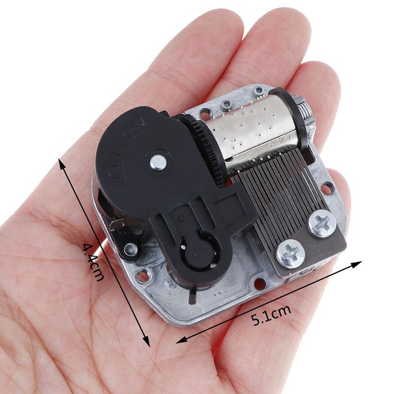 Механическая музыкальная шкатулка Windup DIY Sankyo с музыкальным механизмом + ключ