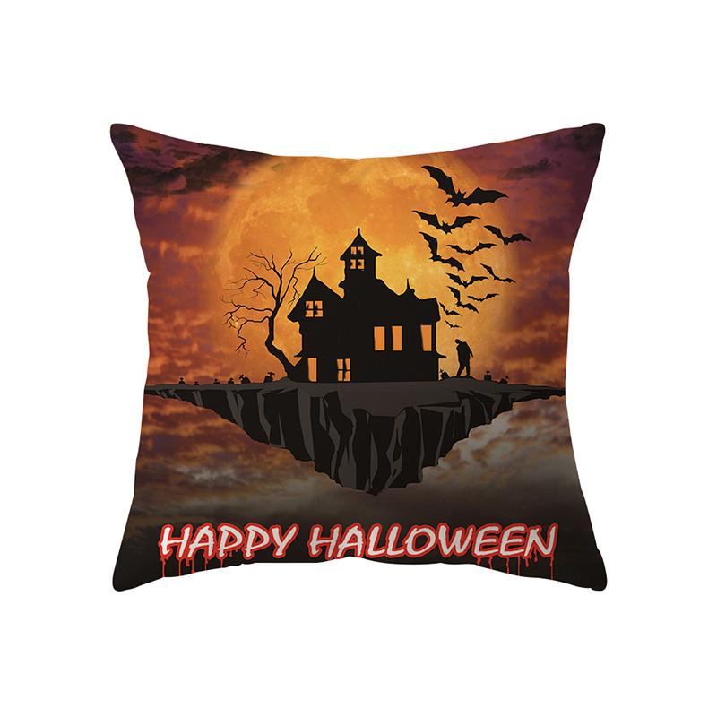 Pumpkin Collection Halloween Theme Pillow Cover Sofa Cushion  Holiday Gift Party Decoration Home Decor