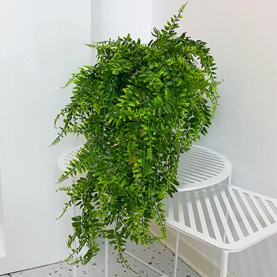 Висячее растение, привлекательное, реалистичное, яркое, искусственное растение, искусственное висящее зеленое растение, имитация растения, офисный декор