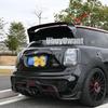 Zlkur1 Для MINI Cooper F56 (НЕ ДЛЯ F55) Тип B Стиль JCW Спойлер на крышу из углеродного волокна и FRP Заднее крыло Внешние комплекты кузова 2014-2020
