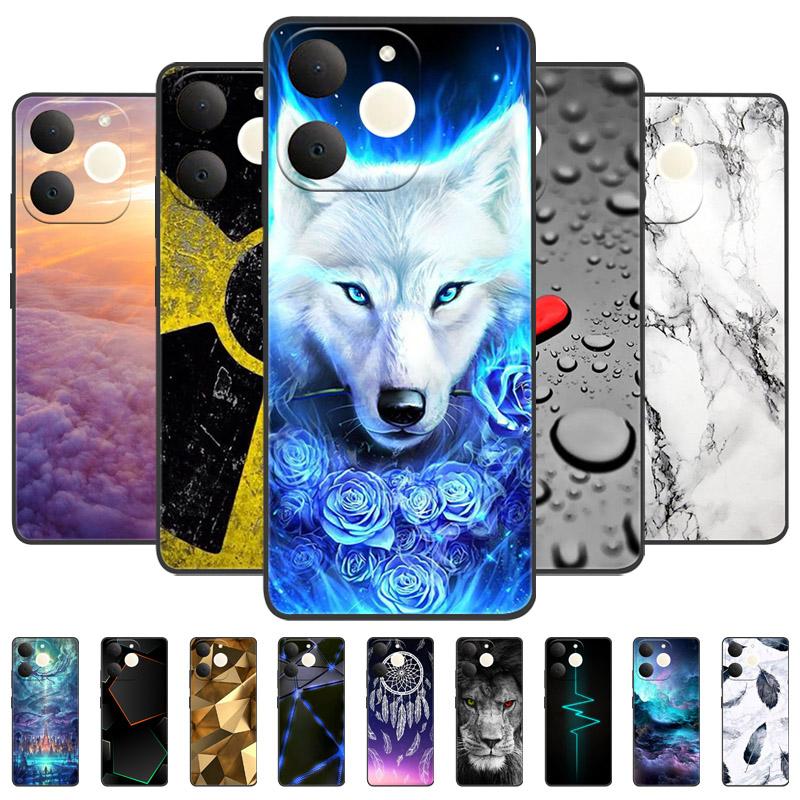 Чехол для телефона Realme Note 70 Чехол Note 70T Крутой Лев Волк Мягкий Силикон Полная Защита Корпус Narzo 80 Lite C71 4G Индия Funda