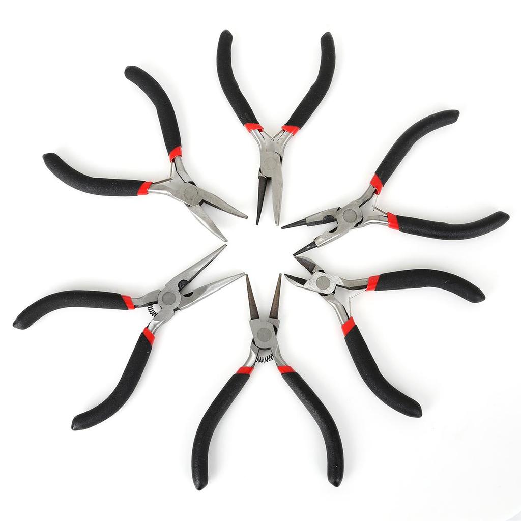 1 Piece Stainless Steel Needle Nose Pliers Jewelry Making Hand Tool DIY Design Equipment