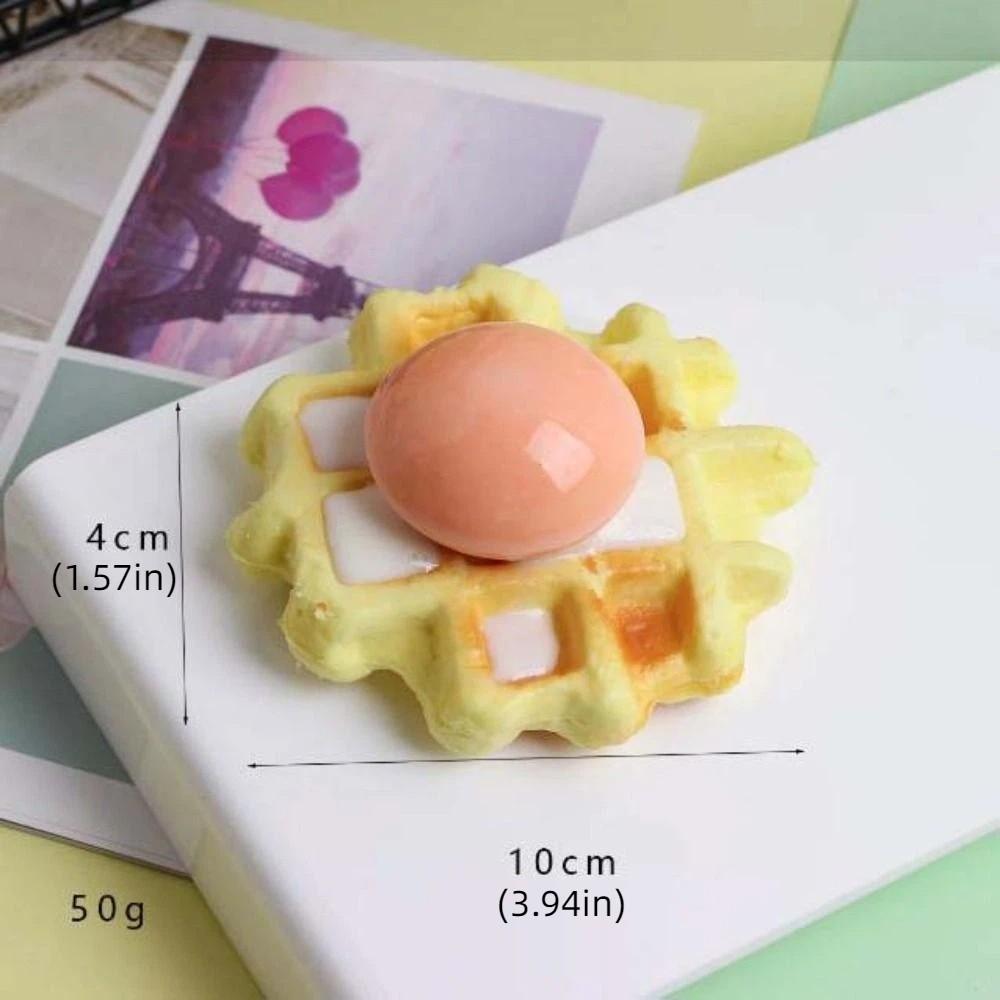 Slow Rebound Simulation Bread Squeeze Toy Food Shape Sensory Fidget Toy Birthday Gift