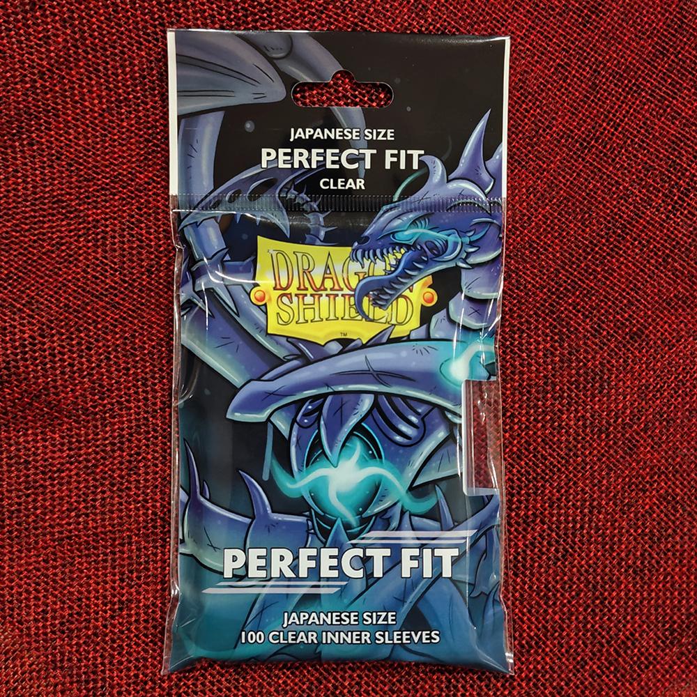 100PCS/LOT Dragon Shield Transparent Card Sleeves Japanese/Standard Size Perfect Fit TCG Cards Protectors