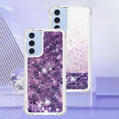 Чехол для телефона с блестками и жидким песком для Samsung Galaxy A06 A16 A26 A36 A56 A15 A35 A55 A14 A24 A34 A54 A13 A33 A53 A73 A52