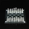 1Set Craft  Glass Chess Set Acrylic Chess Board Anti-Broken Chess Game