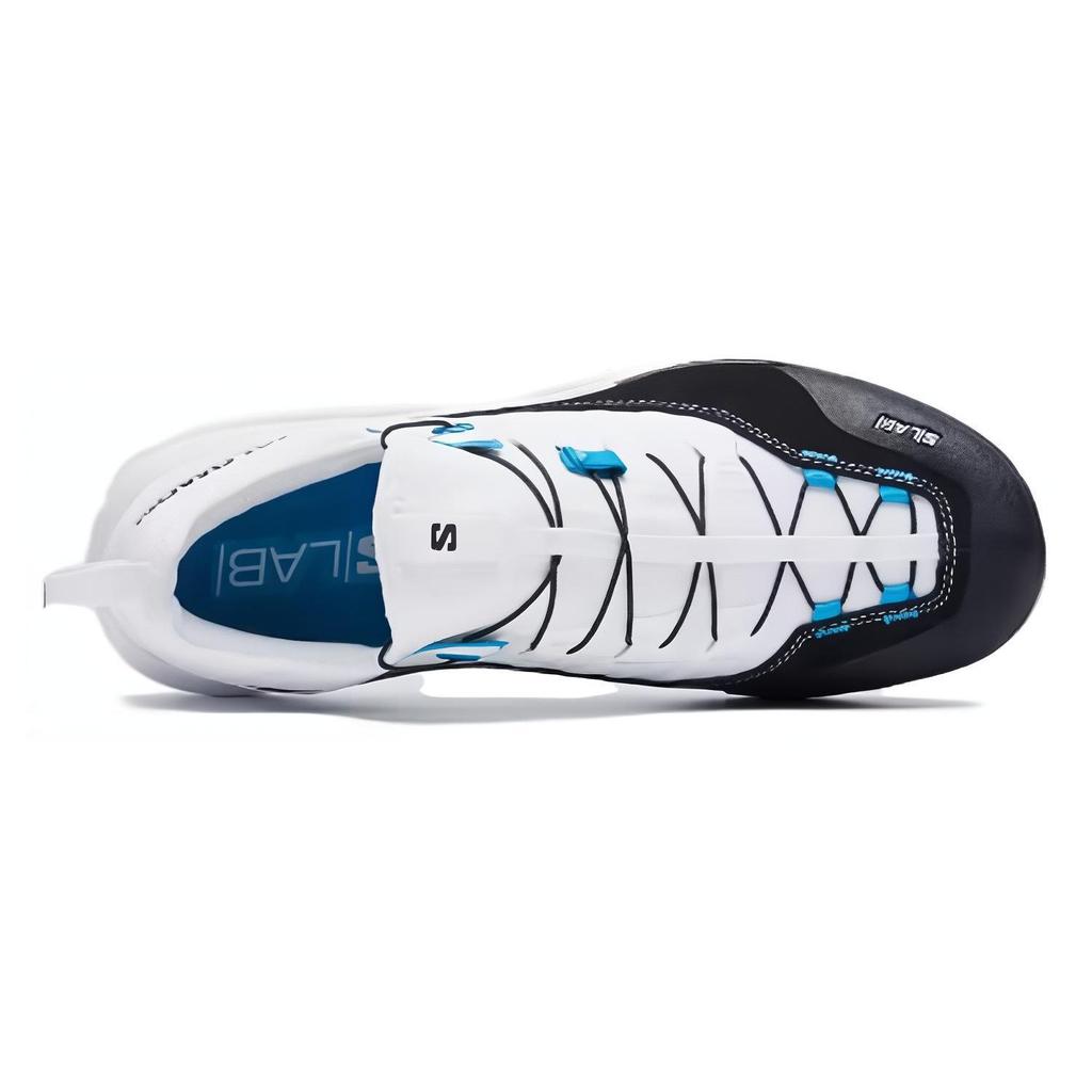 SALOMON S/Lab Alpinway White Black Unisex Sneakers Transcend-Blue L47377900