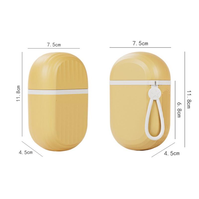 Портативная герметичная мыльница с крышкой, овальная пластиковая мыльница, водонепроницаемый органайзер для посуды