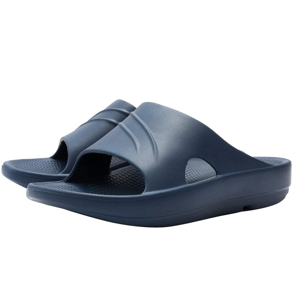 Толщина подъема стопы см [КУРОО] Тапочки, Сандалии, Релиз, Поддержка, Подошва, Унисекс, Темно-синий, 26.0~27.5