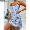 Women's Fashion Summer Spring Sleeveless Suspenders Loose Waistline Casual Dresses