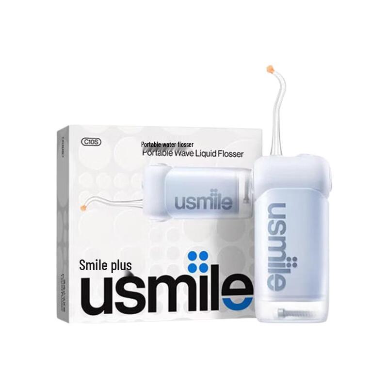 usmile Портативный ирригатор C10S, китайская вилка (адаптер в комплекте)