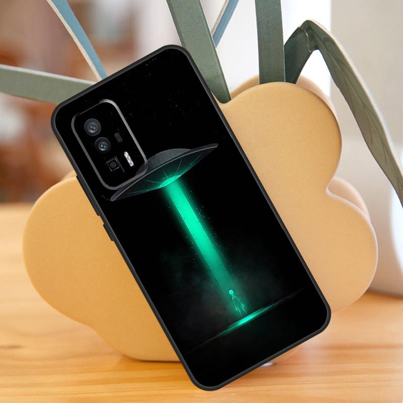 Funny Alien Case For POCO X6 F6 Pro M6 X3 X5 M5s F3 F5 Xiaomi 14 Ultra 12 13 Lite 11T 12T 13T Pro Cover