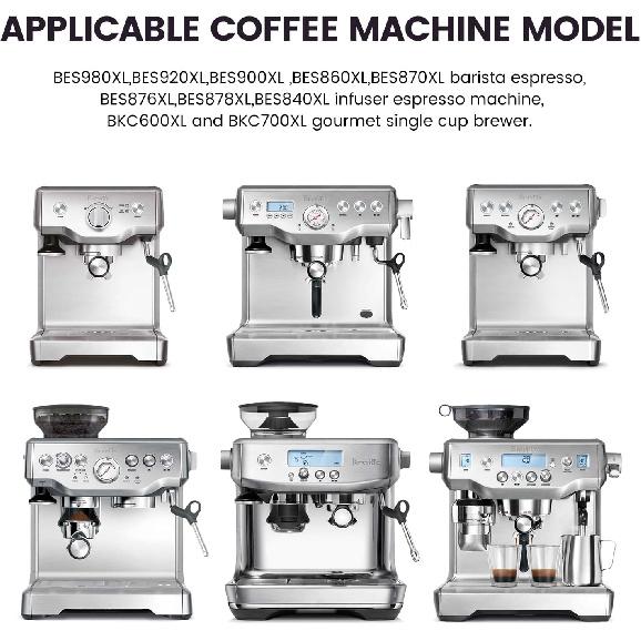 Угольные фильтры для воды, совместимые с машинами Breville BWF100. Замена фильтра для воды для эспрессо-машин Breville, 3 шт.