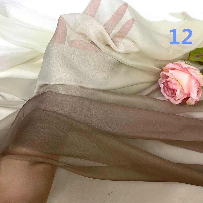 2M Ткань шифон градиентного цвета радуги в древнем стиле 30D органза тюль для DIY ханьфу свадебного платья сценического декора