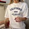 Fashion Wind New Fashion Casual Loose Print Letter Cotton T-shirt Top Loose Printed T-shirt