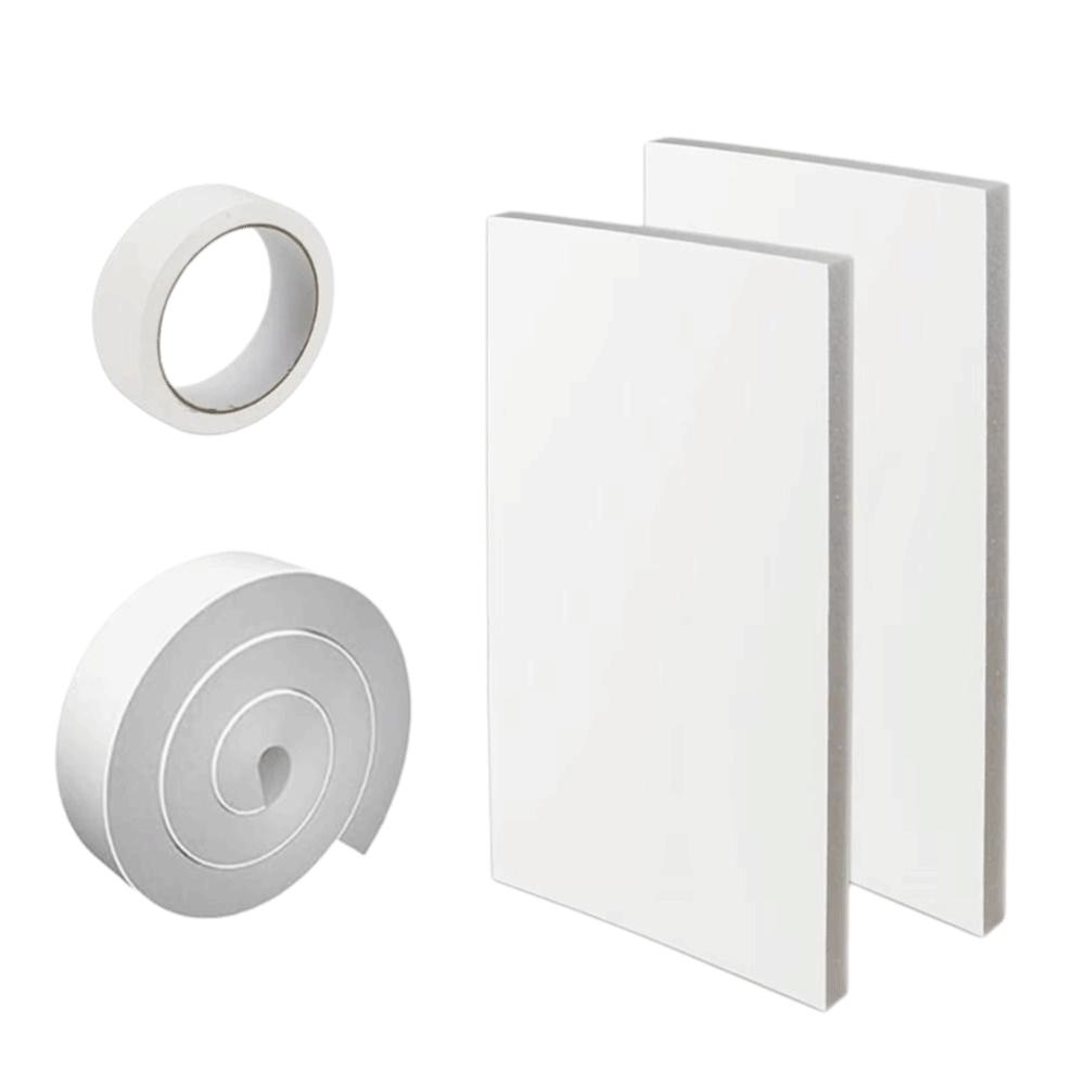 Heat Insulation Insulation Panel With Tape Gap Fillers Insulation Board Window Air Conditioner