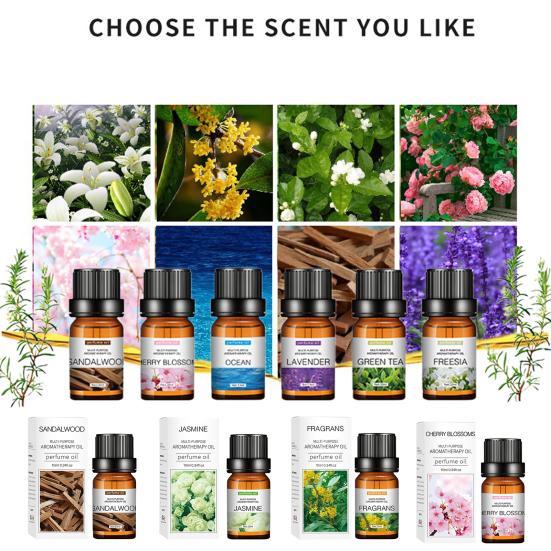 10ml Essential Oil Dispel Peculiar Smell Leakproof Soap Made Mild Water Soluble Rose Essential Fragrance