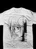 Женская футболка с графическим принтом Panchiko Deathmetal Anime, Винтажная ретро футболка в стиле манга, Кавайная готика