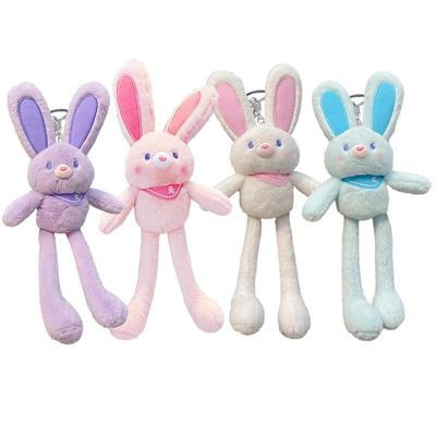 Pull The Rabbit Basket Stuffers Кролик Брелок-подвеска Плюшевые игрушки Мягкие плюшевые игрушки Снятие стресса Игрушка-кролик День рождения