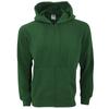 SG Mens Plain Full Zip Hooded Sweatshirt