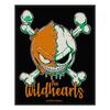 The Wildhearts Sew-On Woven Skull Patch