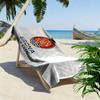 Girona F.C. Print Beach Towel, Large Soft Quick Dry Towel for Beach Camping Swimming