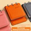 A7 Loose-leaf Notebook PU Leather Mini Journal Durable Note Pad  Travel