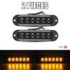 2/10PCS LED Side Marker Light 6LED Indicator Clearance Light Led Signal Warning Lamp For Trailer Truck Caravan RV Van 12V-24V