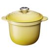 Le Creuset Эмалированный чугунный горшок Кокот Every 18 Подходит для духовки Японский Soleil, Газ, Индукция, [Официальный продукт]