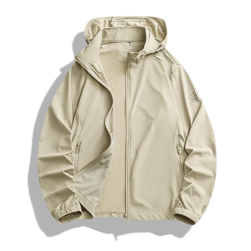 Унисекс куртка из ледяного шелка с защитой от УФ-лучей: Летняя рыболовная солнцезащитная куртка